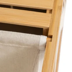 ETAGERE TIDY BOX 1 PANIER A LINGE ET 2 PANIERS DE RANGEMENT
