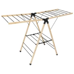 ETENDOIR A LINGE PONT BLACK BAMBOU