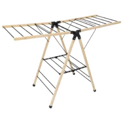 ETENDOIR A LINGE PONT BLACK BAMBOU