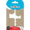 ETIQUETTES KRAFT X32 PIECES