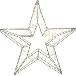 ETOILE METAL LUMINEUSE 58X8CM