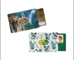 ETUI RIGIDE 1 CARTE AVEC 15 VISUELS DIFFERENTS
