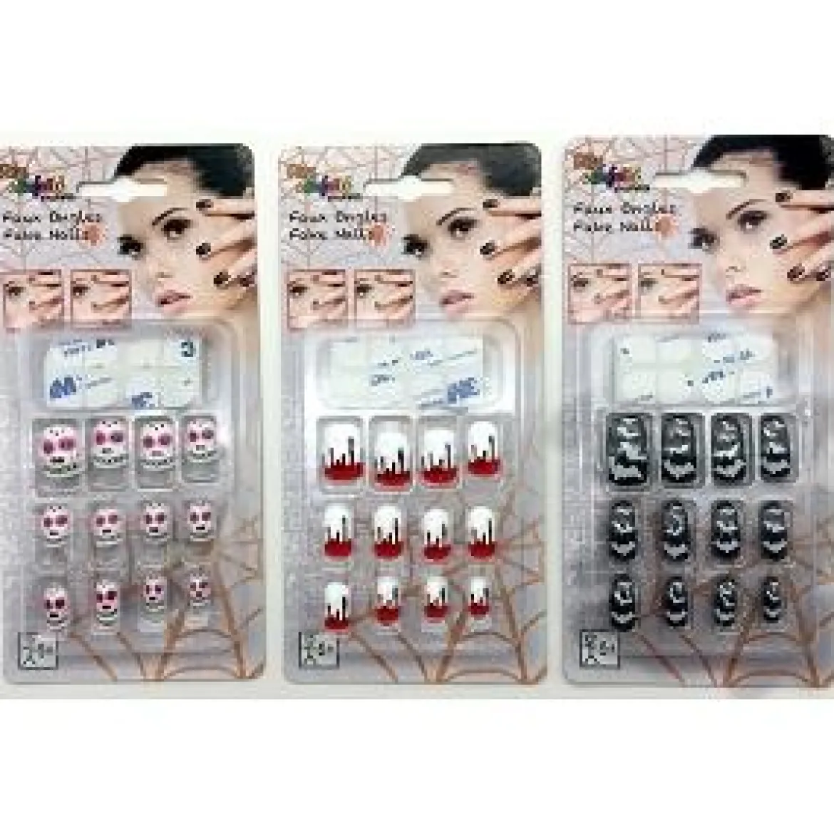 FAUX ONGLES HALLOWEEN