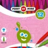 12 FEUTRES DESSIN LAVABLES POINTES FINES
