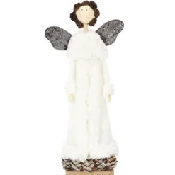 FIGURINE ANGE POMMES DE PIN H27CM