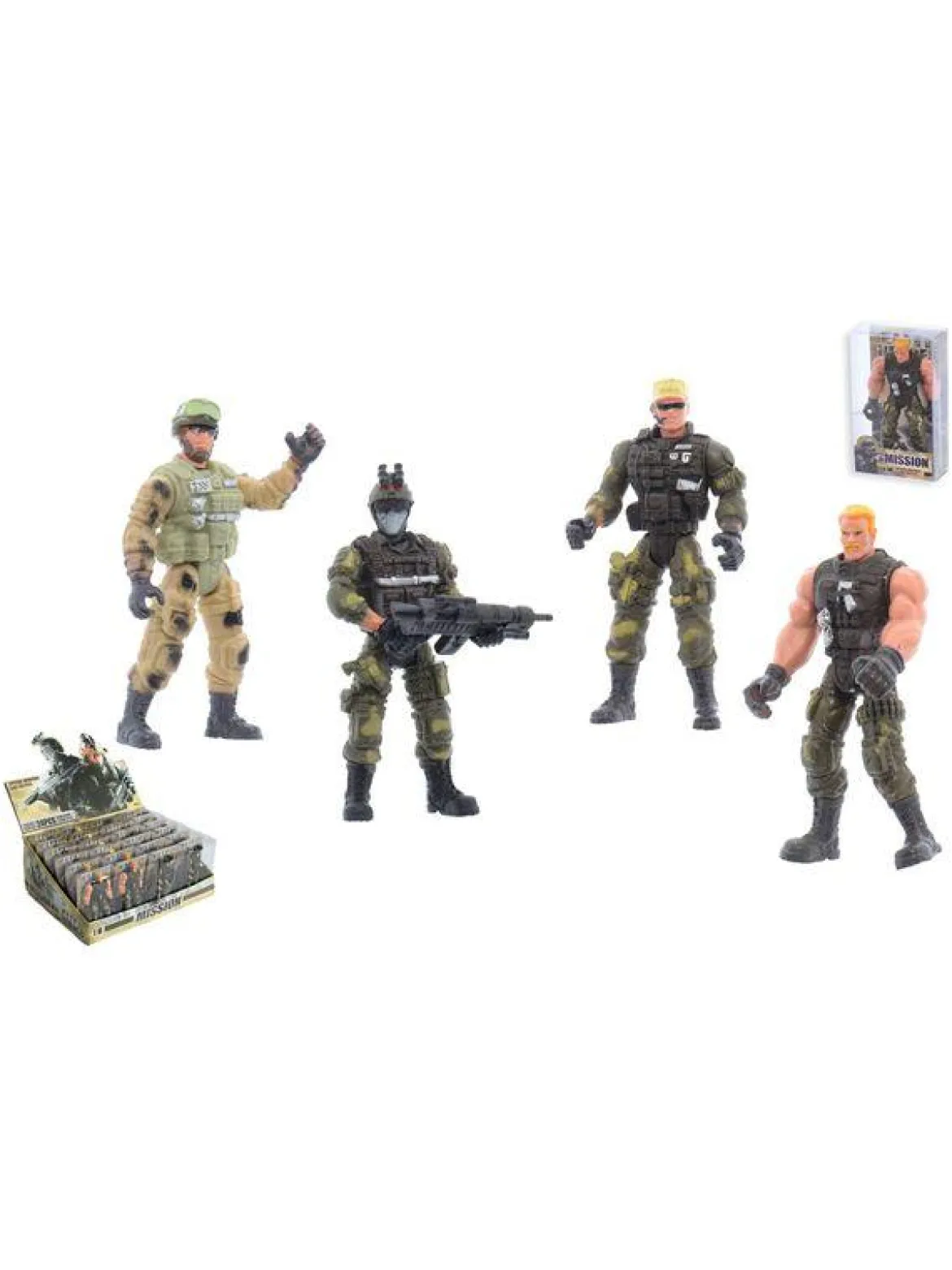 FIGURINE MILITAIRE H.10CM