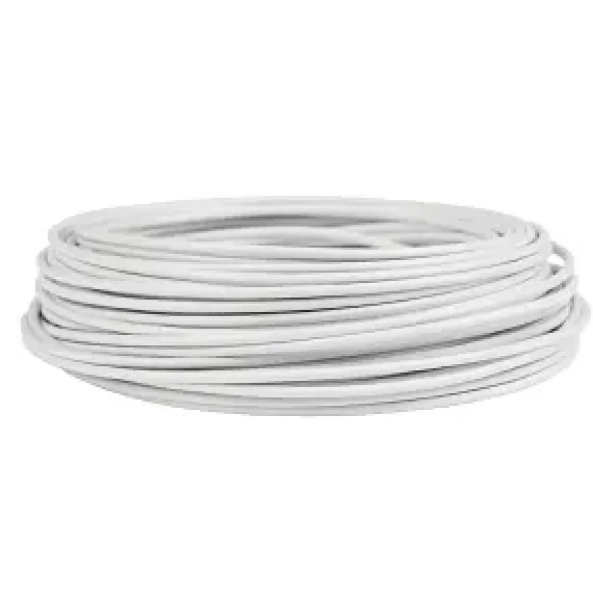 FIL DE FER PLASTIQUE BLANC 15MX2MM
