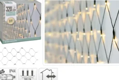 FILET 320 LED BLANC CHAUD EXTERIEUR