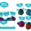 FILETS 20 BILLES ET 1 CALOT 25MM