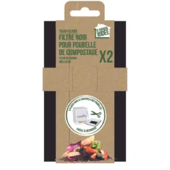 FILTRE POUBELLE COMPOST X2 PIECES