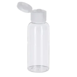 FLACON DE VOYAGE 50ML CAPUCHON TRANSPARENT