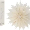 FLEUR ORIGAMI A SUSPENDRE BLANC