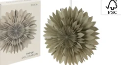 FLEUR ORIGAMI A SUSPENDRE VERT