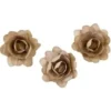 FLEUR PAPIER X12 PIECES NATUREL