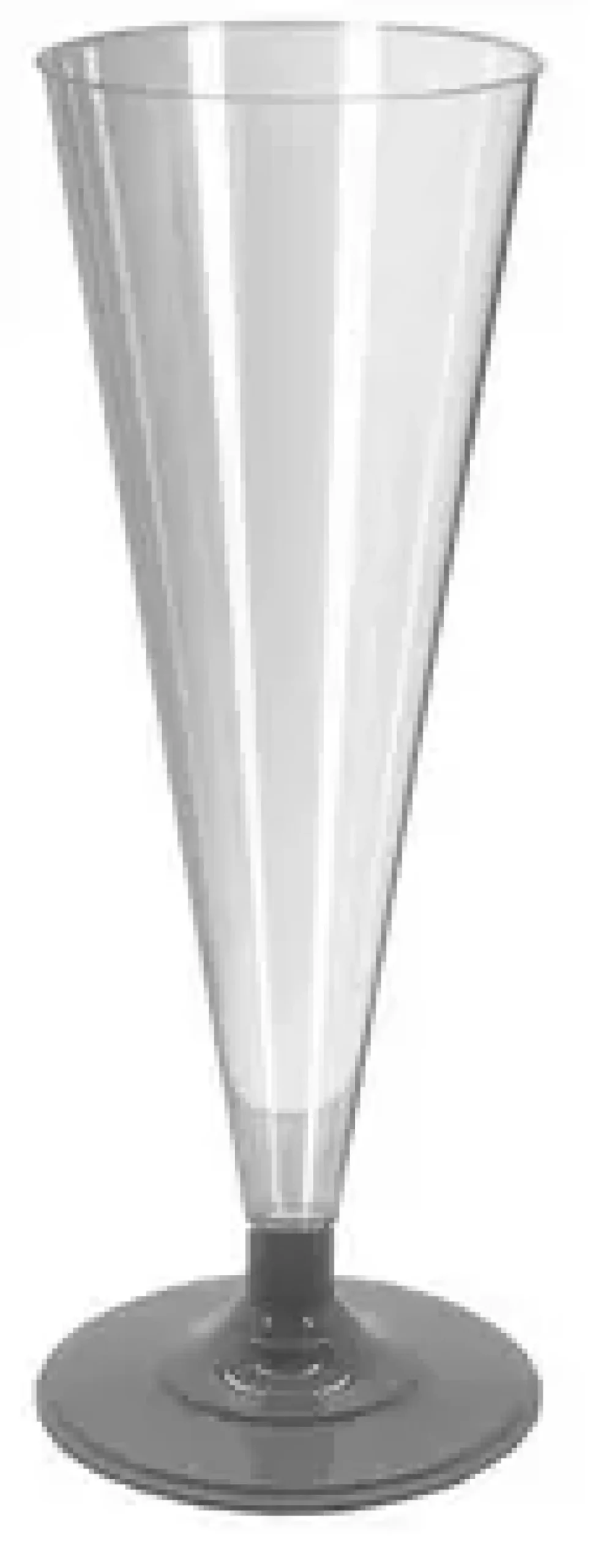 FLUTES A CHAMPAGNE SOCLE ACIER 20CL X8 PCS REUTILISABLE