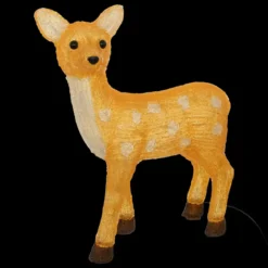 FORME ACRYLIQUE EXTERIEUR BICHE 50LEDS H.48CM