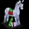 FORME ACRYLIQUE EXTERIEUR CHEVAL 70 LEDS H.50CM