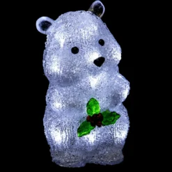 FORME ACRYLIQUE EXTERIEUR HAMSTER 20LEDS H.20.5CM
