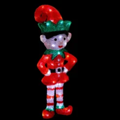 FORME ACRYLIQUE EXTERIEUR LUTIN 60LEDS H.50CM