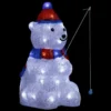 FORME ACRYLIQUE EXTERIEUR OURS 40LEDS H.39CM
