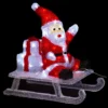 FORME ACRYLIQUE EXTERIEUR PERE NOEL LUGE H.50CM