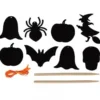 FORMES HALLOWEEN A GRATTER 8 A 10 CM X 8 PCS GRATTOIR
