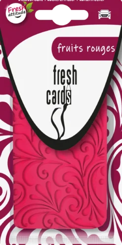 FRESH CARDS FRUITS ROUGES
