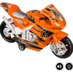 FRICTION MOTO COURSE SON ET LUMIERE
