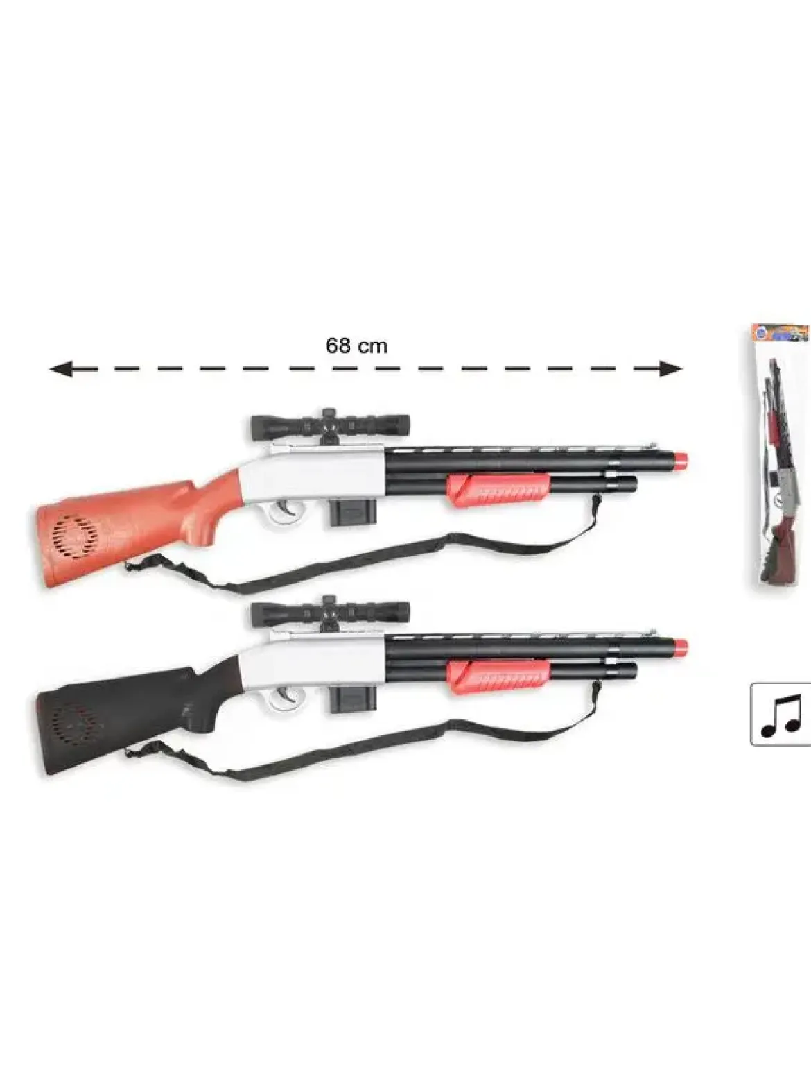 FUSIL 68CM