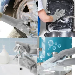 GANT DE NETTOYAGE SILICONE X2