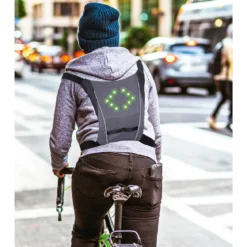 GILET CLIGNOTANT LED SANS FIL TELECOMMANDE