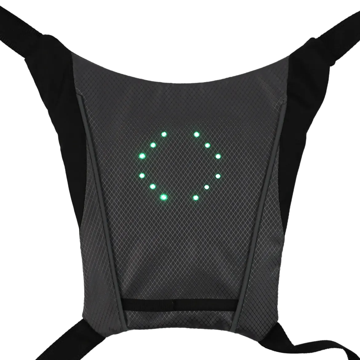 GILET CLIGNOTANT LED SANS FIL TELECOMMANDE
