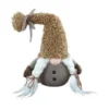 GNOME MARRON AVEC TRESSES H.38CM