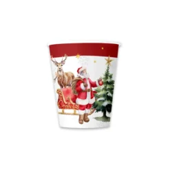 GOBELET TRADITIONNEL SANTA 25CL X6 PIECES
