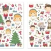 GOMMETTES FAMILLE CASSE NOISETTE X118 PIECES