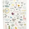 GOMMETTE TRANSPARENTE THEME NOEL X118 PIECES