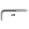 GOND A VIS ACIER ZINGUE 2.3X25MM 16PCS