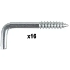 GOND A VIS ACIER ZINGUE 2.3X25MM 16PCS