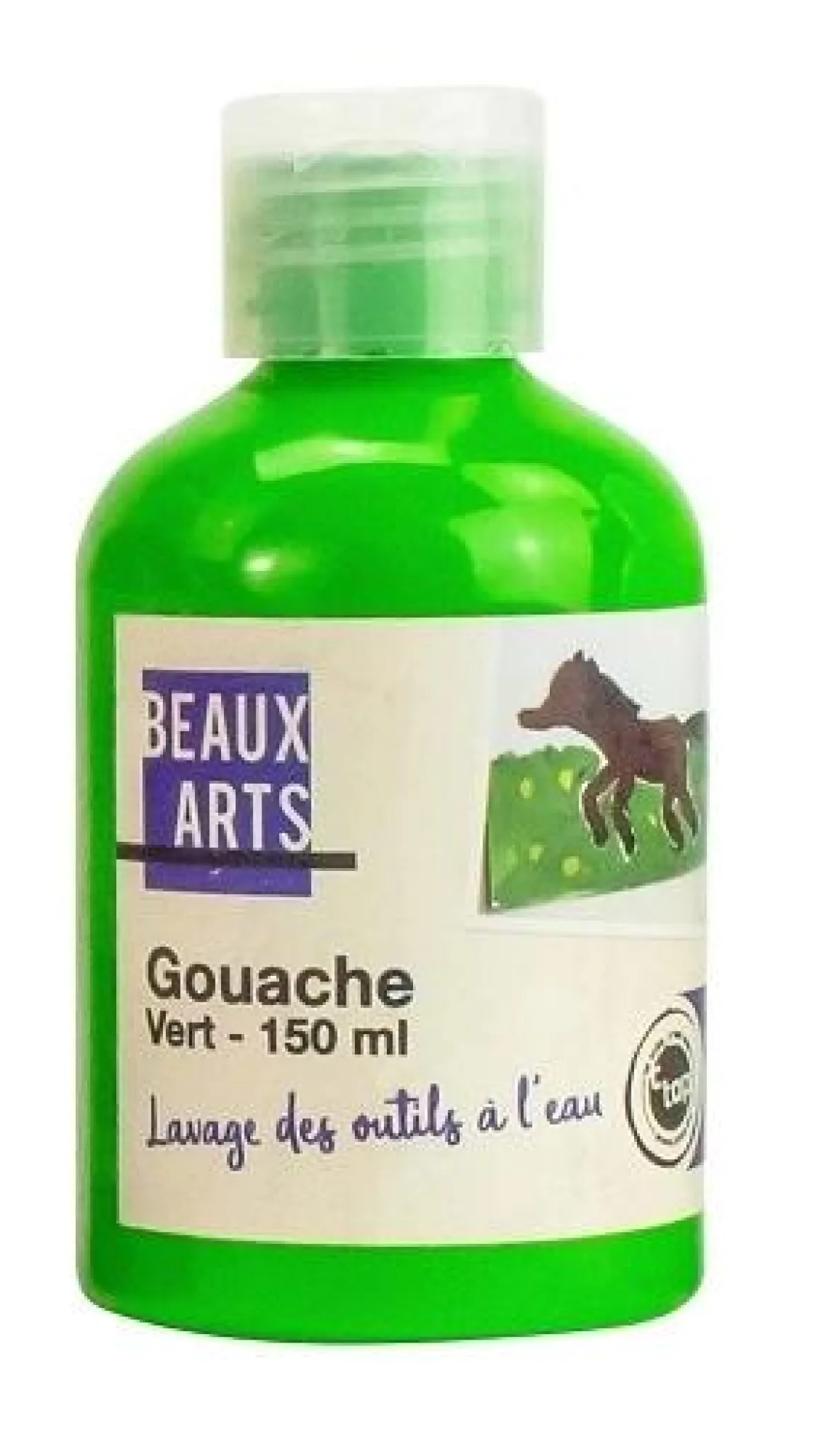 GOUACHE VERTE BOUTEILLE DE 150 ML