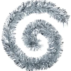 GUIRLANDE DE NOEL BOA 150X8X2M ARGENT
