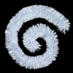 GUIRLANDE DE NOEL BOA 150X8X2M BLANC