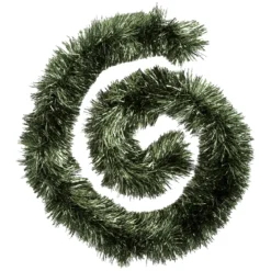 GUIRLANDE DE NOEL BOA 150X8X2M BRIN FIN OLIVE