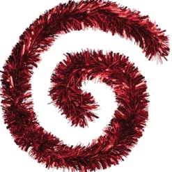 GUIRLANDE DE NOEL BOA 150X8X2M ROUGE