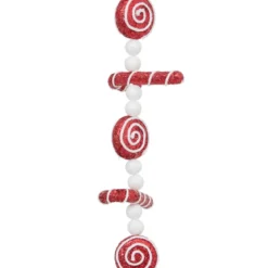 GUIRLANDE DE NOEL BONBON CANNE SUCRE 1.80M