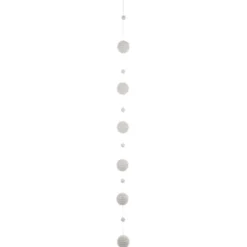 GUIRLANDE DE NOEL BOULE 6CM PAILLETTE 1.50M