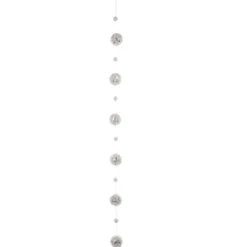 GUIRLANDE DE NOEL BOULE 6CM PAILLETTE 1.50M