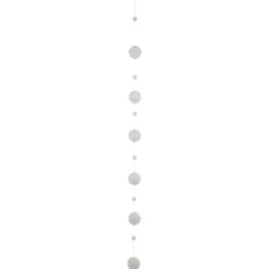 GUIRLANDE DE NOEL BOULE 6CM PAILLETTE 1.50M