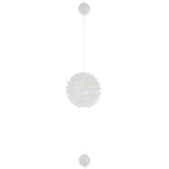 GUIRLANDE DE NOEL BOULE 6CM PAILLETTE 1.50M