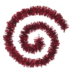 GUIRLANDE DE NOEL ETOILE LASER 100X6X2M ROUGE