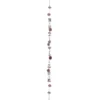 GUIRLANDE DE NOEL POMME DE PIN RONDIN ET ETOILE 1.50M